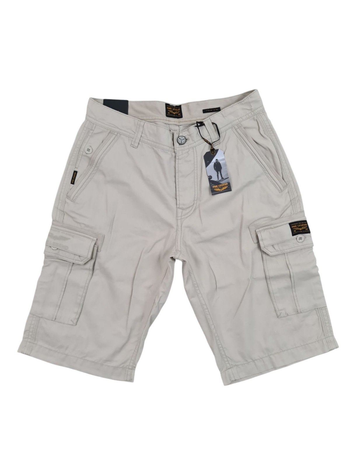 PME Cargo Shorts W30 NIEUW JOD3032 JOD3034 Beige, Maat 52/54 (L), New Yorkstraat 50, 1175 RD Lijnden, Beige, https://www.justbrands.nl/klantenservice