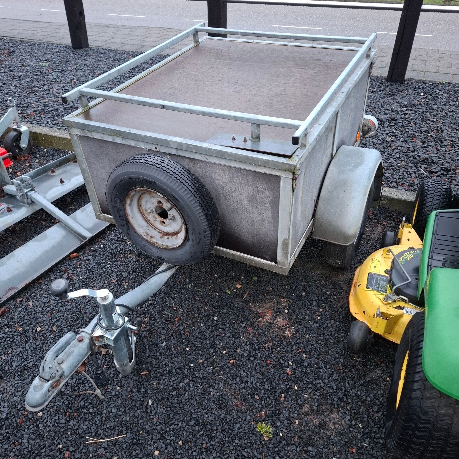 BAGAGEWAGEN KARRETJE ENKELASSER 1 ASSER KARRETJE, Ophalen of Verzenden