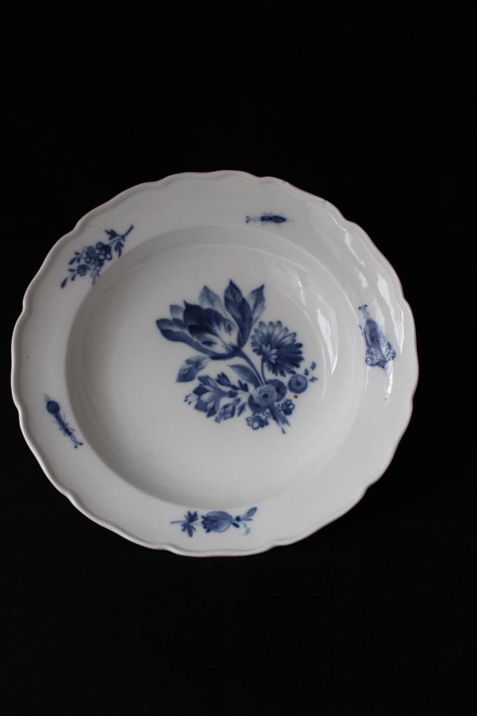Antiek Meissen Marcolini Botanical sierbord 18e eeuw, Antiek en Kunst, Antiek | Porselein, Ophalen of Verzenden