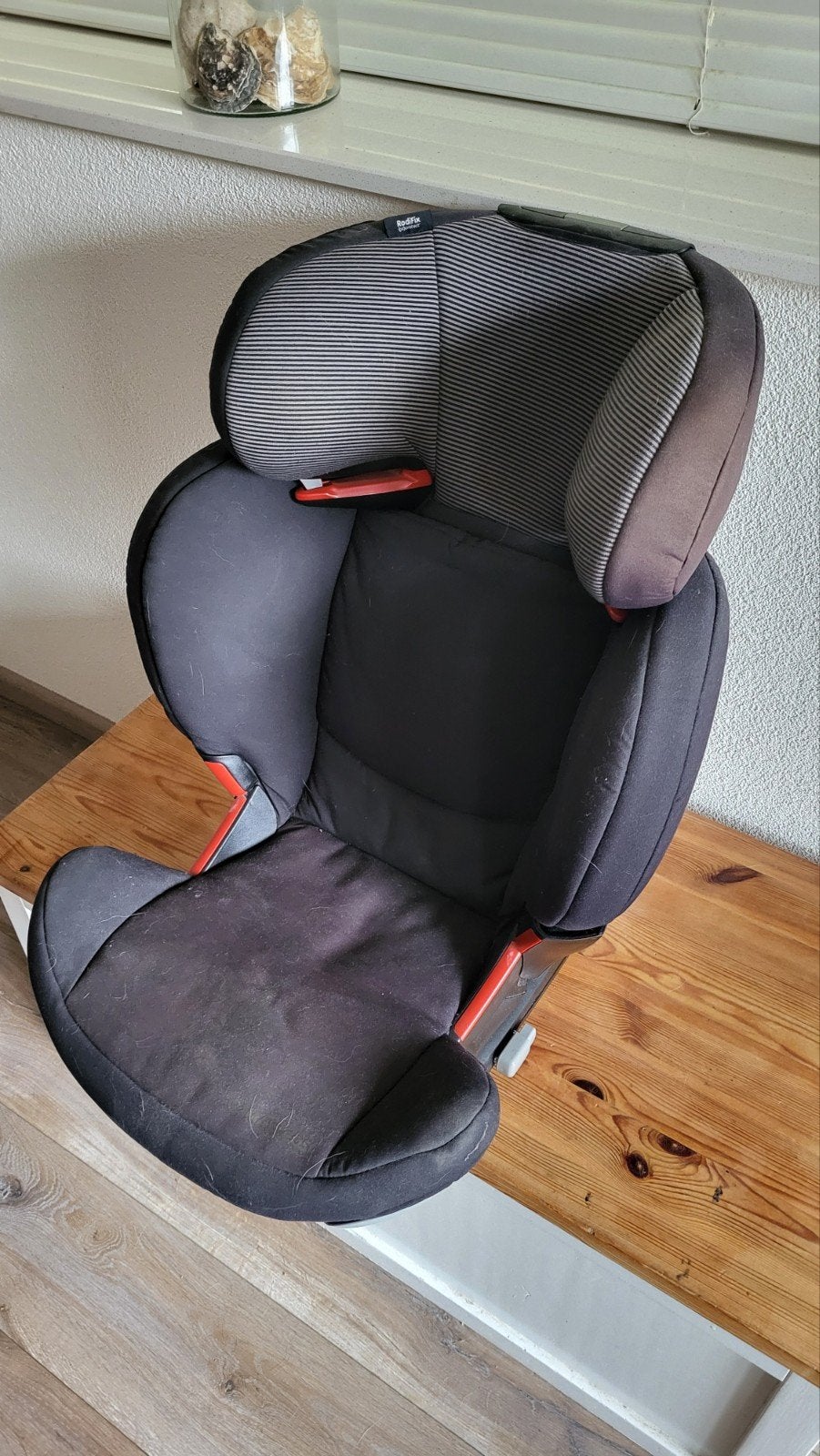 Maxi-Cosi RodiFix autostoel - Zwart, Autogordel of Isofix, Gebruikt, 15 t/m 36 kg, Verstelbare rugleuning
