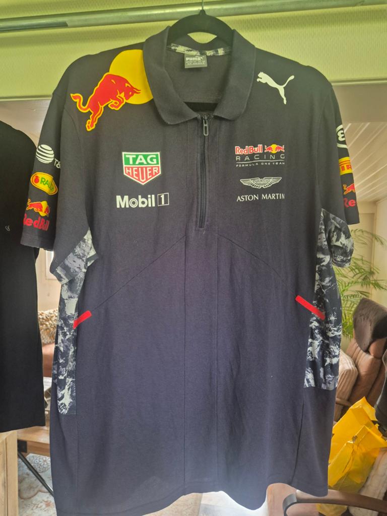 Max verstappen poloshirt, Ophalen, Zo goed als nieuw, Blauw
