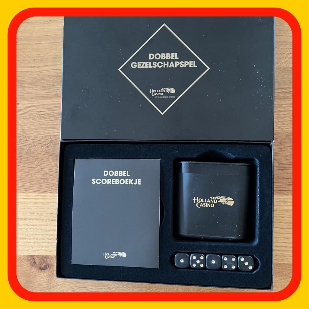 116. Dobbel Gezelschap spel (Yahtzee) Holland Casino NIEUW, Ophalen of Verzenden, Nieuw