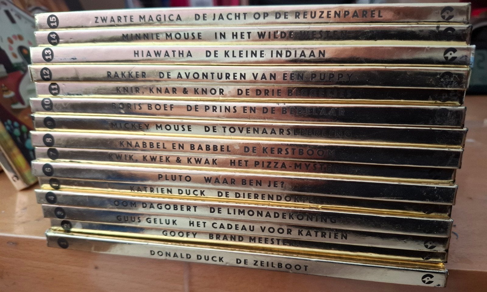 Disney Gouden Boekjes Collectie - 15 delen, Boeken, Ophalen of Verzenden, Gelezen, Walt Disney, Sprookjes
