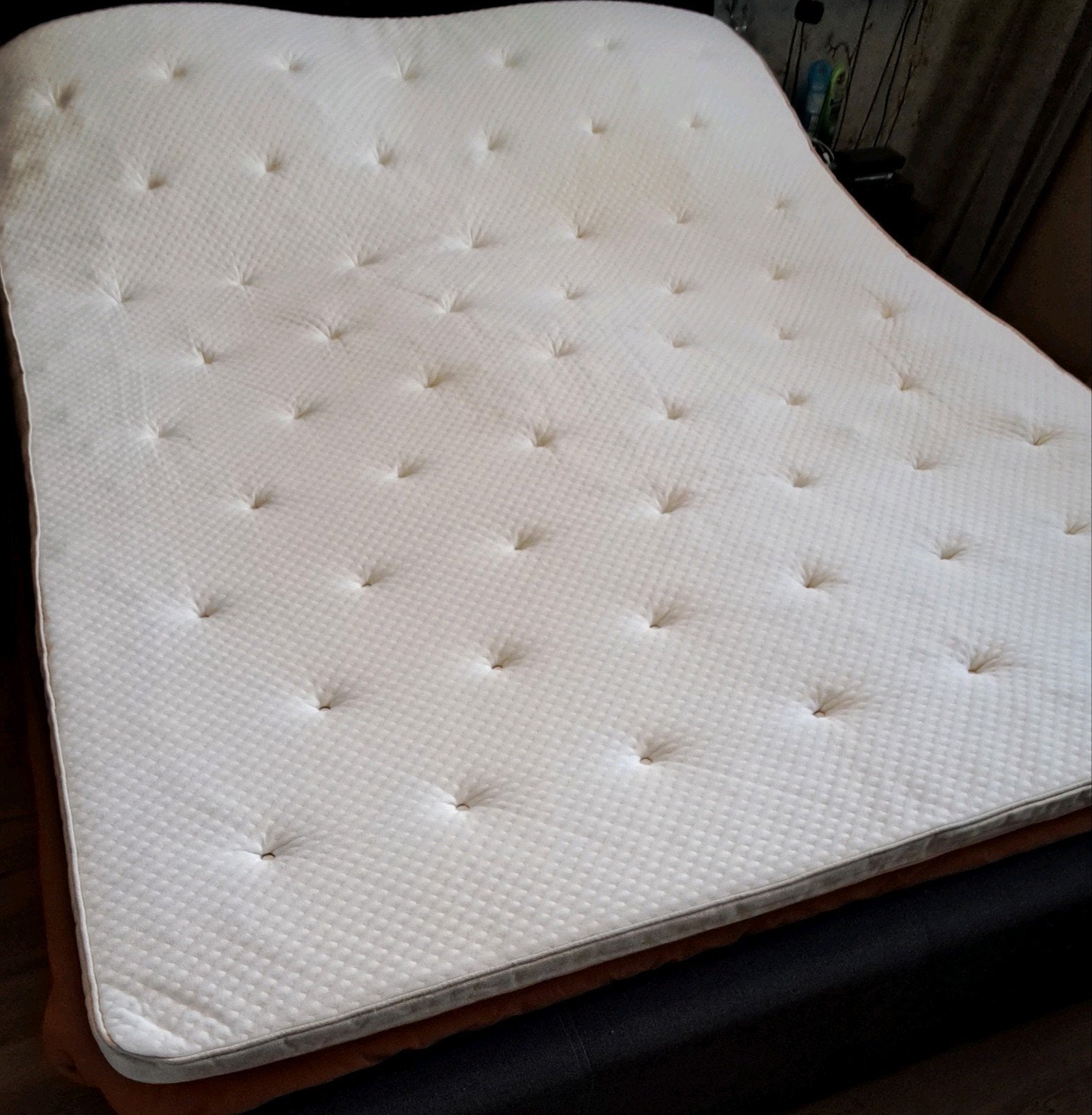 IKEA Tistedal Topper 160x200 cm., Ophalen, Tweepersoons, Zo goed als nieuw, Matras
