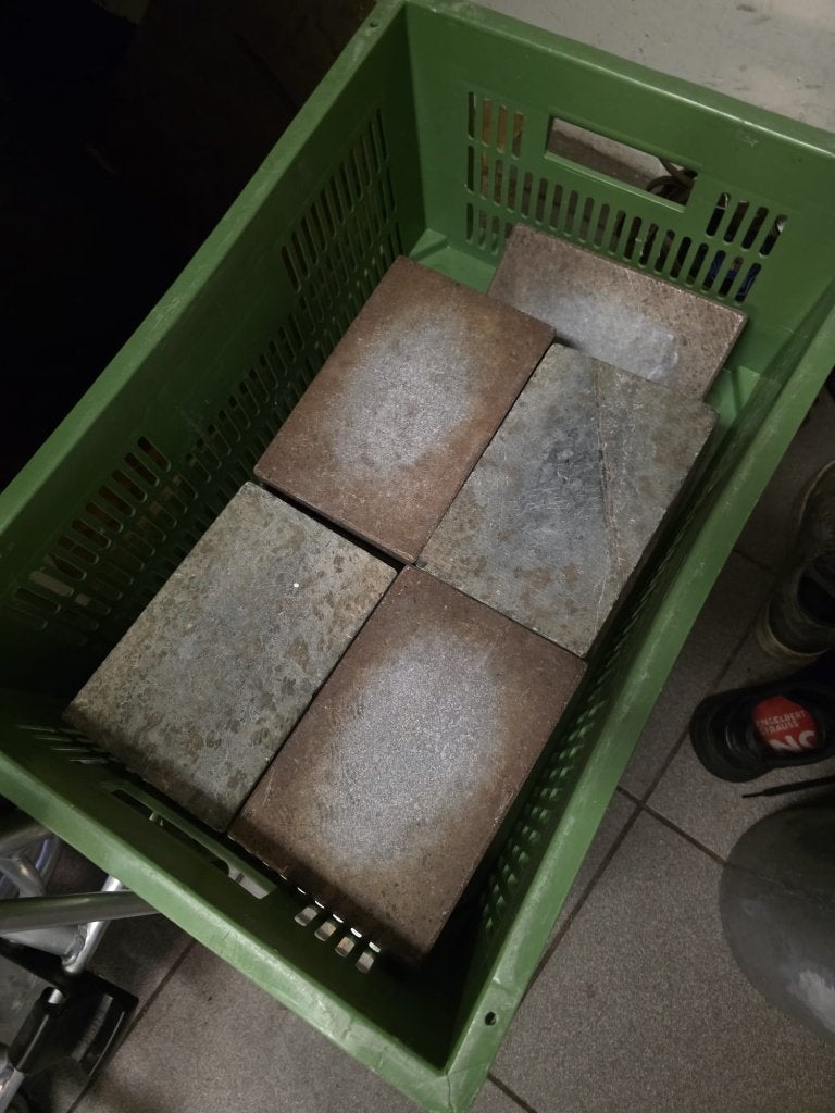 Steenoven, Ophalen, Gebruikt