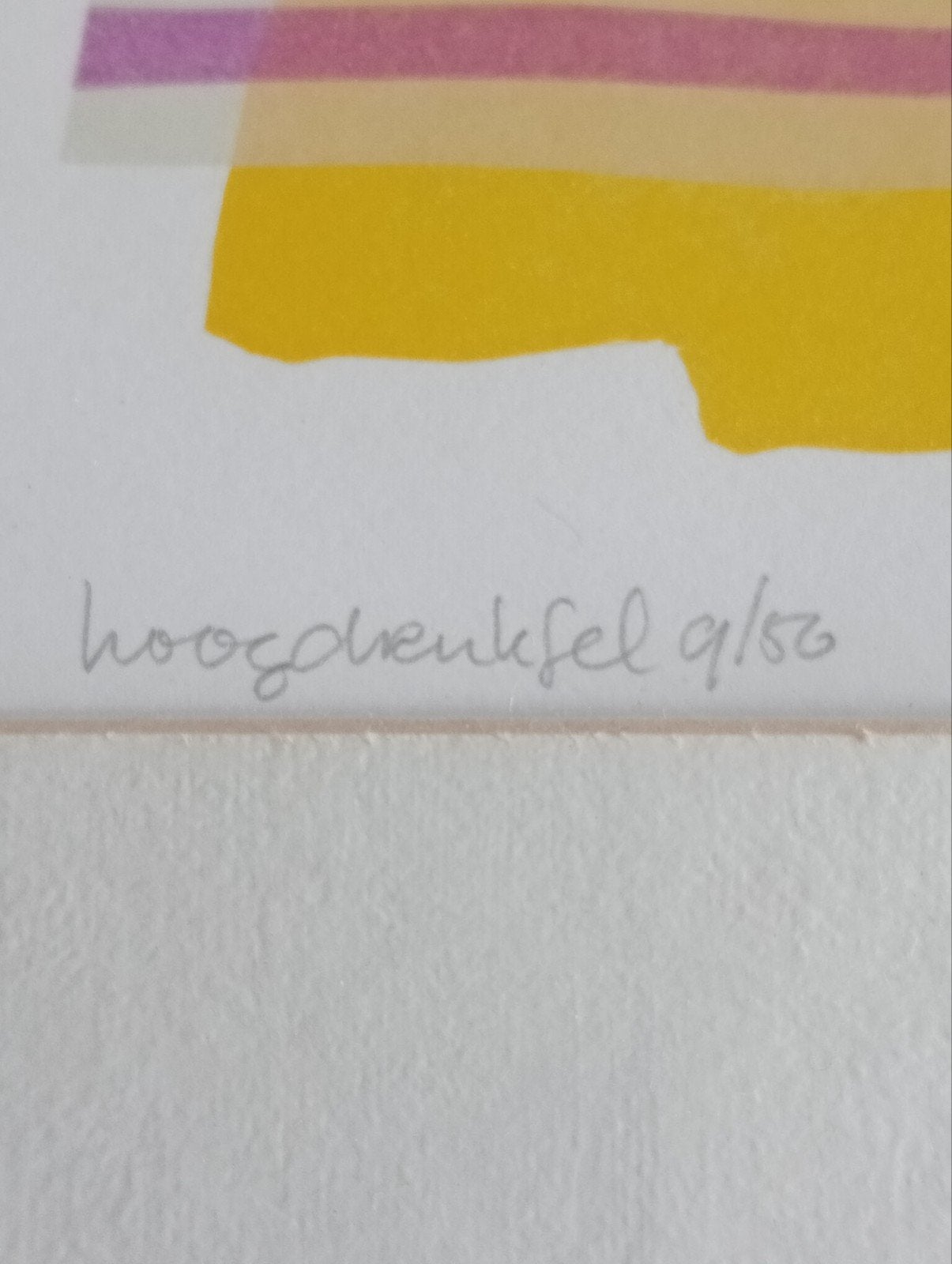 Peter Louman Zeefdruk/Lithografie 1990, Ophalen of Verzenden