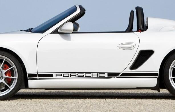 Porsche logo striping sticker, Auto diversen, Ophalen of Verzenden