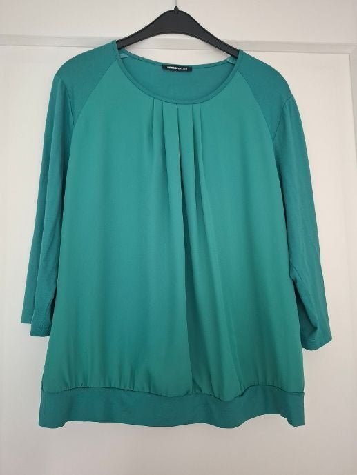 Mooie groene blouson van Frank Walder, Maat 42/44 (L), Ophalen of Verzenden, Zo goed als nieuw, Frank Walder