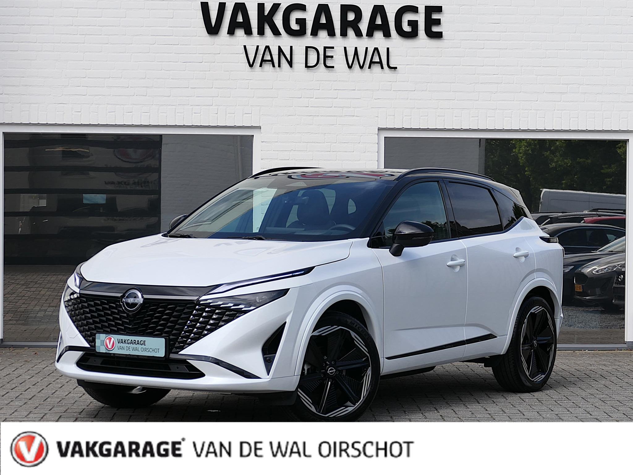 Nissan Qashqai 1.3 MHEV Xtronic N-Design | Panoramadak | BOS, Auto's, Euro 6, 4 cilinders, Wit, 1365 kg