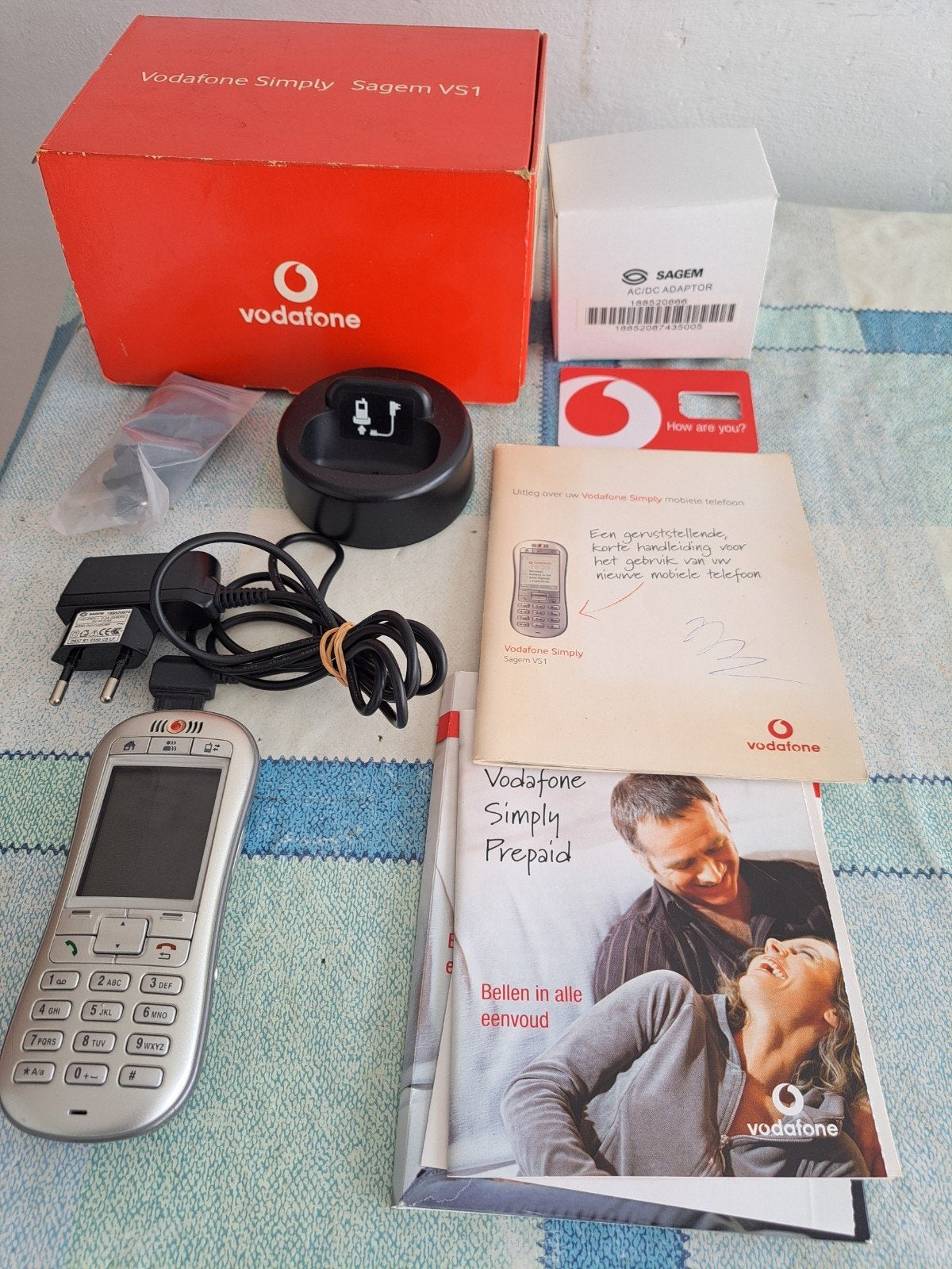 Wadafone Simply Sagem VS1 mobiele telefoon, Ophalen of Verzenden, 1 handset