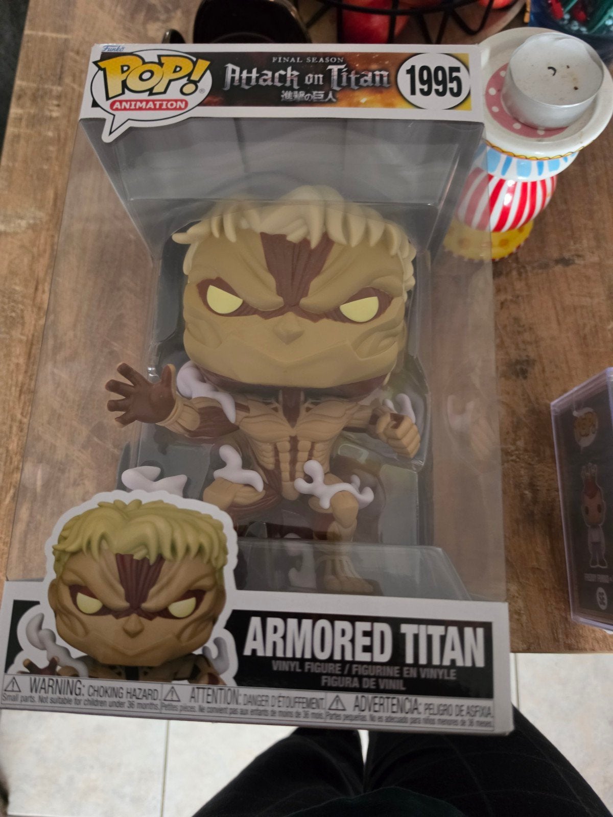 Funko Pop! Attack on Titan Armored Titan #1995, Ophalen, Zo goed als nieuw