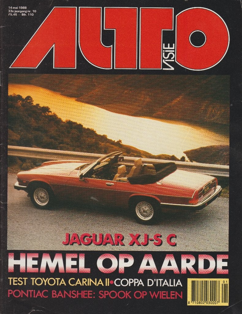 Jaguar XJS ( XJ-S - 3,6 - 5,3 V12 ) in Autovisie e.a., Gelezen, Ophalen of Verzenden, Overige merken, Autovisie
