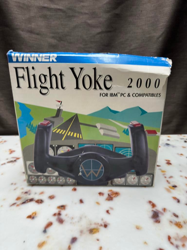 Winner Flight Yoke 2000 voor IBM PC & Compatibles, Spelcomputers en Games, Gebruikt, 1 speler, Ophalen of Verzenden, Vanaf 3 jaar