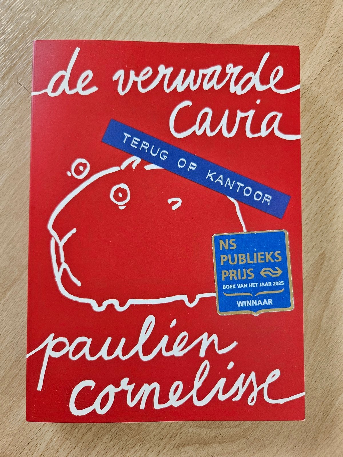 De Verwarde Cavia - Paulien Cornelisse (NS Publieksprijs), Boeken, Literatuur, Ophalen of Verzenden, Zo goed als nieuw, Paulien Cornelisse