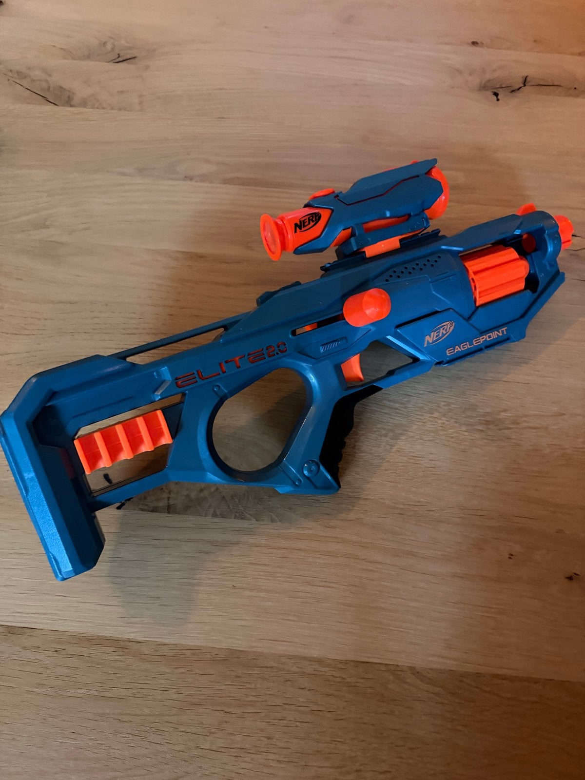 Nerf Elite 2.0 Eaglepoint RD-8 Blaster met Richtkijker, Kinderen en Baby's, Ophalen, Zo goed als nieuw