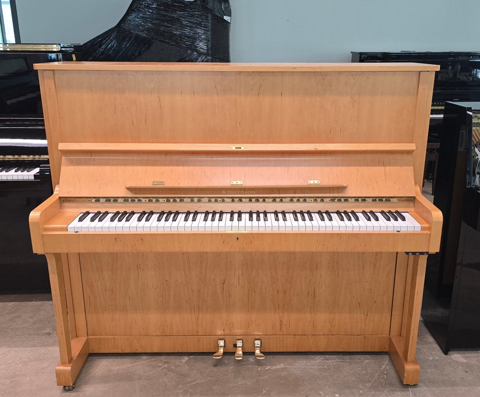 W. Hoffmann piano 125 cm - Zomerprijs met garantie, Ophalen of Verzenden