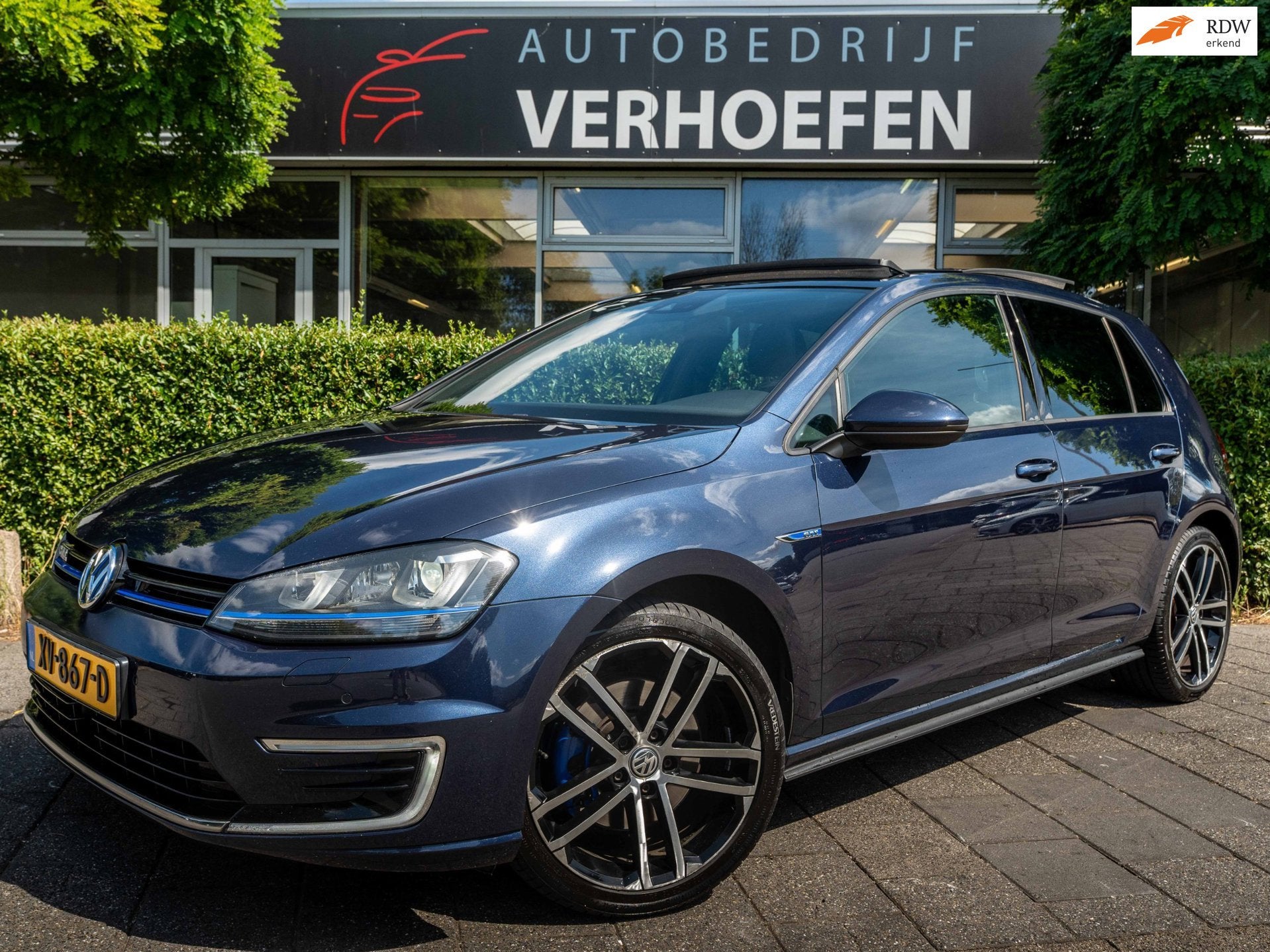 Volkswagen Golf 1.4 TSI GTE - FULL OPTION - LEDER - PANORAMA, Auto's, Dealer onderhouden, Gebruikt, 4 cilinders, 150 pk