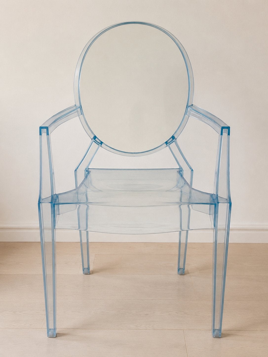 2x Kartell Lou Lou Ghost kinderstoeltjes - Philippe Starck, Ophalen, Gebruikt, Stoel(en)