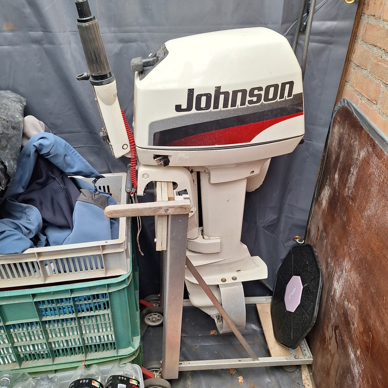 Johnson 5pk, Ophalen, Gebruikt, Benzine, 5 tot 10 pk