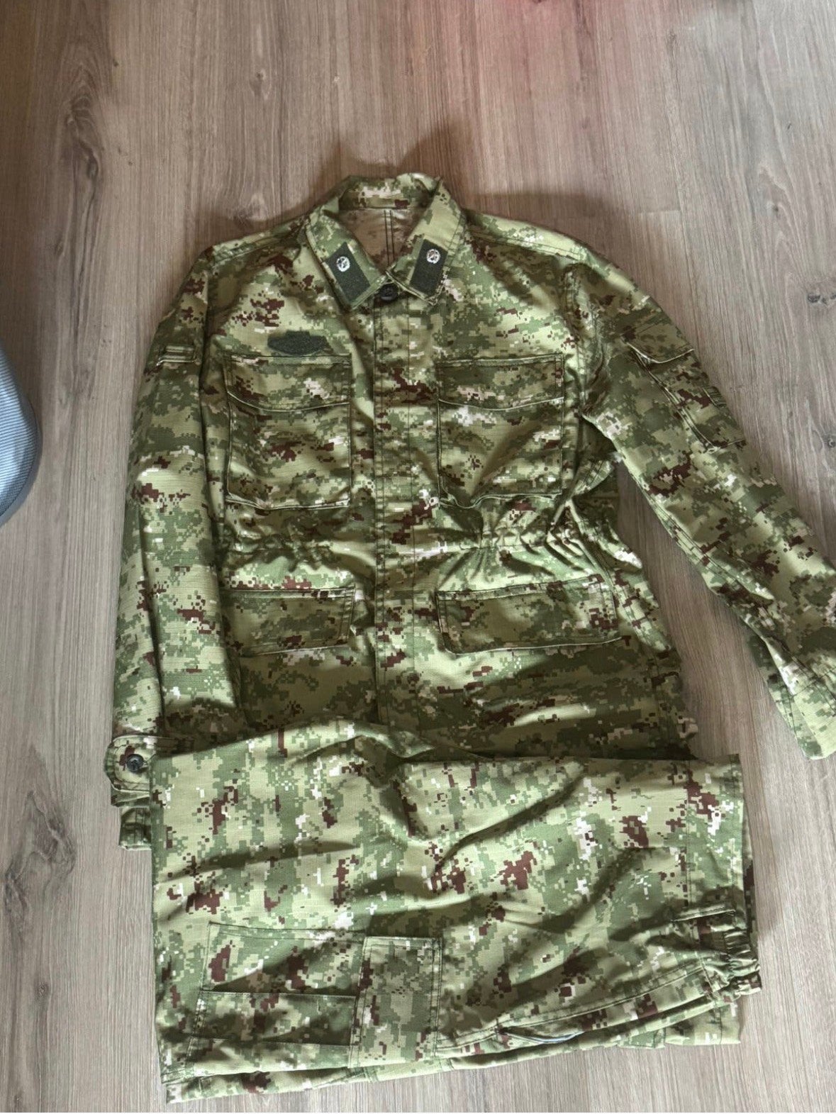 Gewapende politie china uniform, Ophalen of Verzenden, Overige soorten, Azië, Kleding of Schoenen