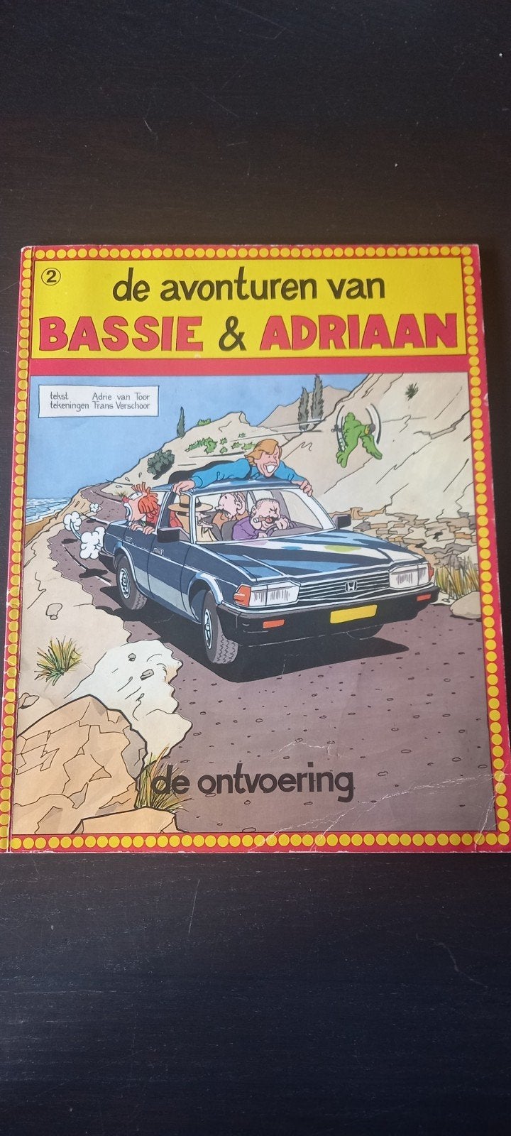 Bassie & Adriaan - De Ontvoering (deel 2), Eén stripboek, Ophalen of Verzenden, Gelezen, Adrie van Toor