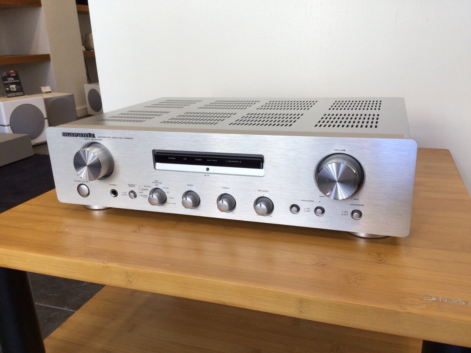 Marantz PM6002 Stereo Geïntegreerde Versterker, Zo goed als nieuw, Ophalen, Marantz, Minder dan 60 watt