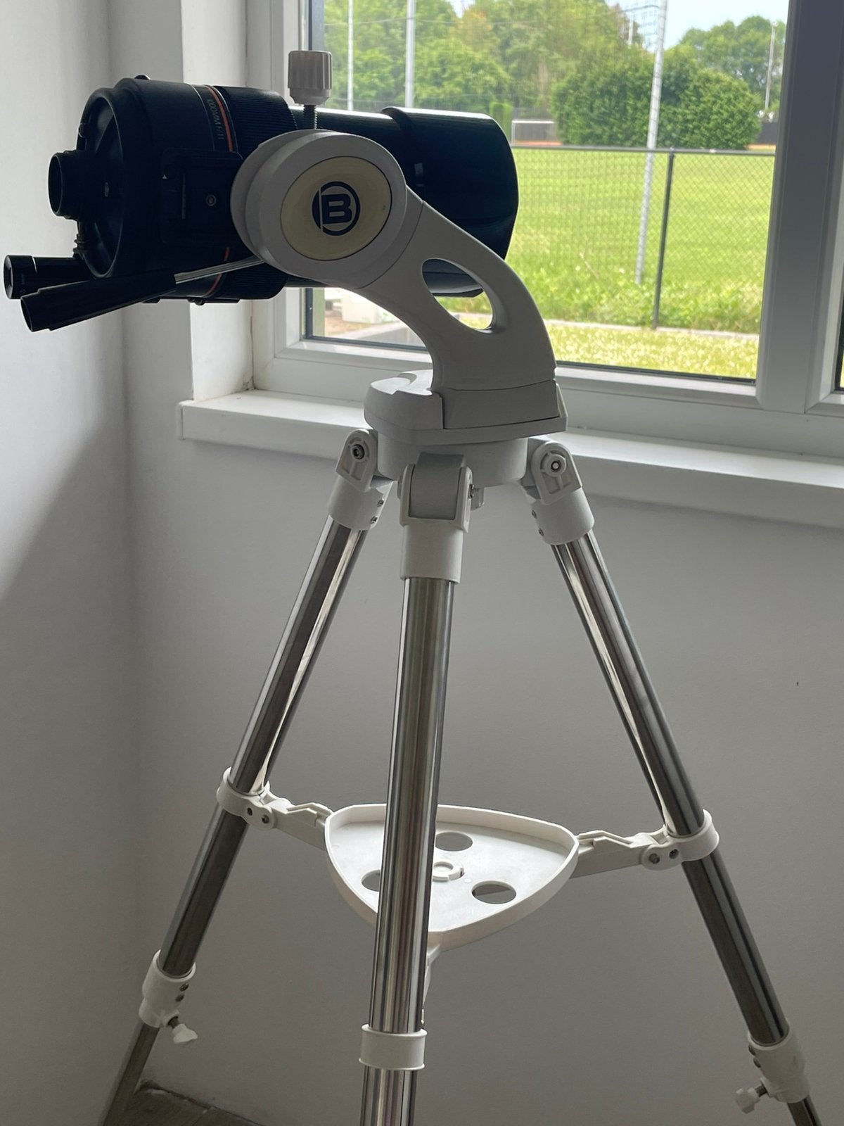Vintage Celestron C90 telescoop met Bresser montering, Audio, Tv en Foto, Optische apparatuur | Verrekijkers, Ophalen of Verzenden