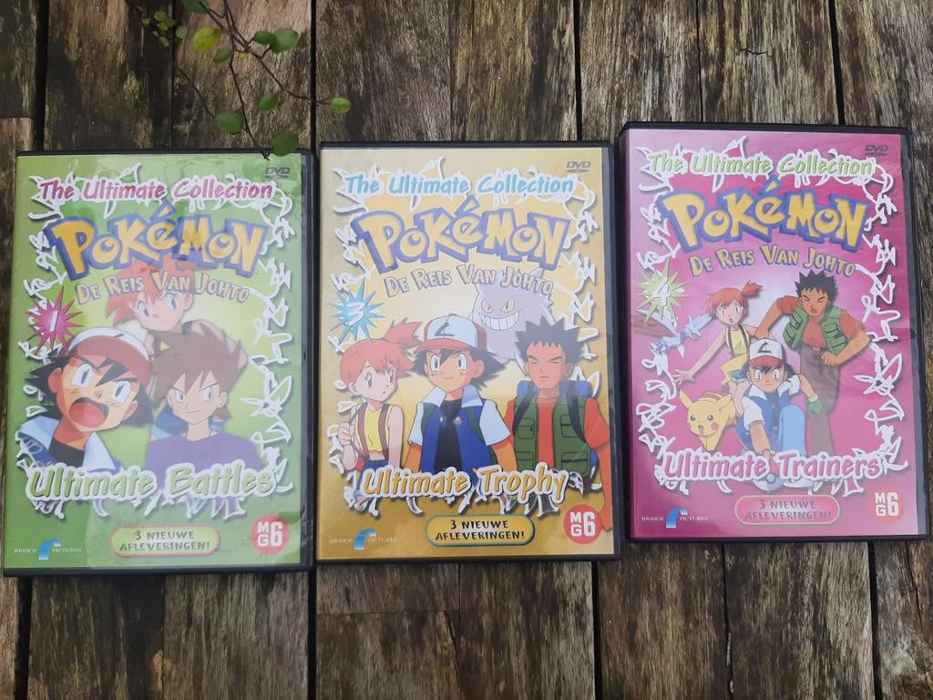 Pokémon de reis van johto ultimate collection DVD's, Cd's en Dvd's, Dvd's | Kinderen en Jeugd, Zo goed als nieuw, Ophalen of Verzenden