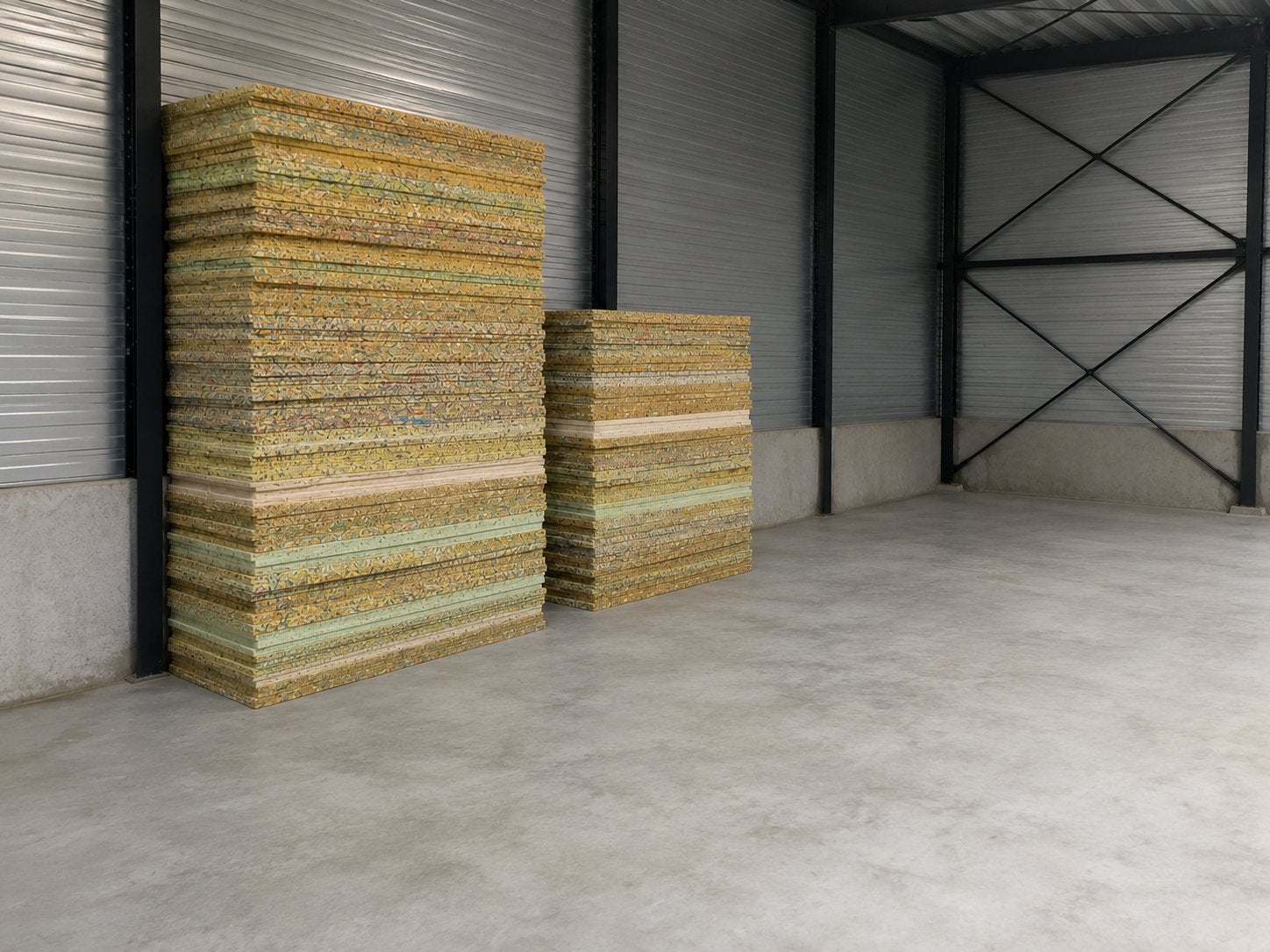 ISO Reduce Akoestische Isolatiematten vlokkenschuim 200+ stk, Overige materialen, Zo goed als nieuw, 15 m² of meer, Ophalen