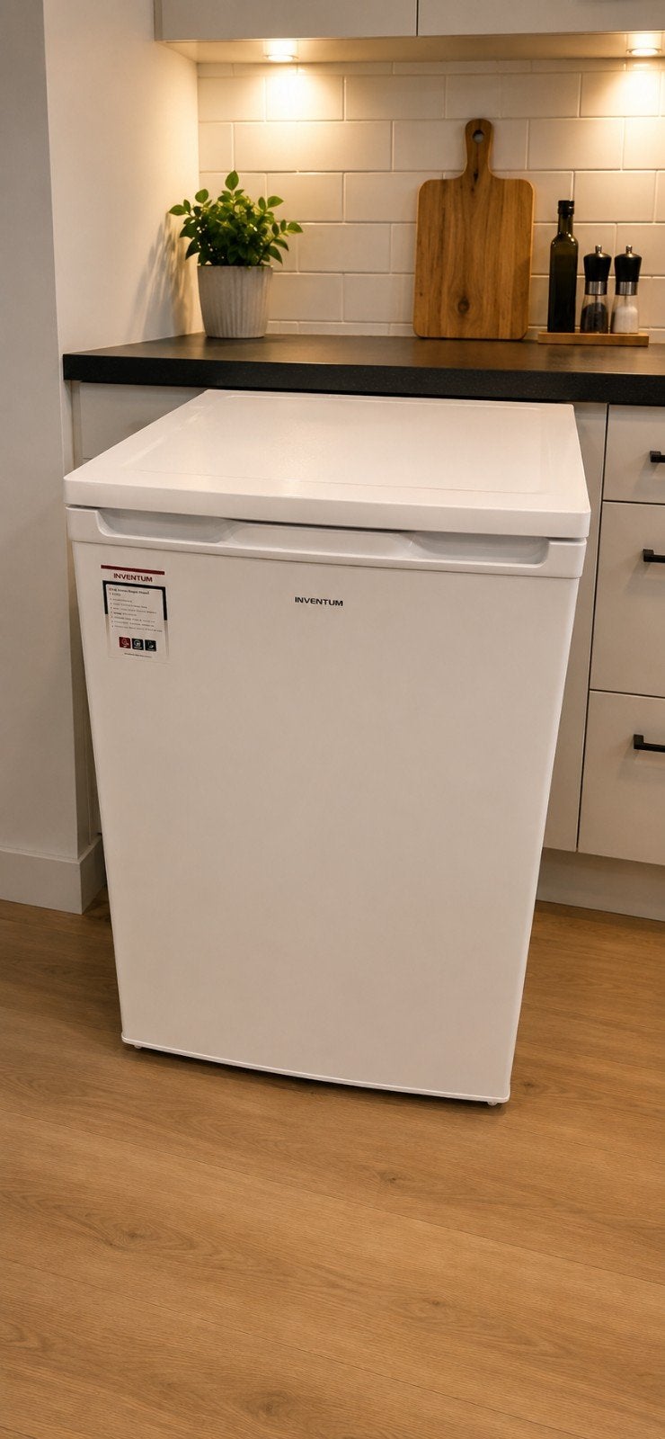 Inventum KV550 nog 4 jaar garantie! 1 jaar jong!, Ophalen, 100 tot 150 liter, Zo goed als nieuw, Energieklasse A of zuiniger