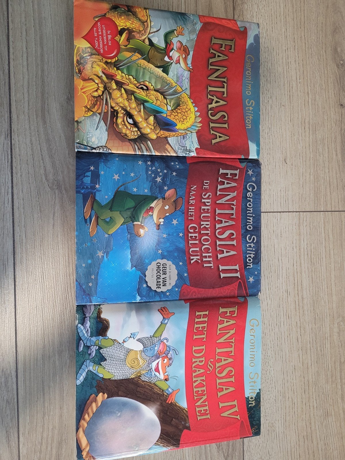 Geronimo Stilton Fantasia boeken, Boeken, Ophalen of Verzenden, Zo goed als nieuw, Geronimo Stilton, Fictie
