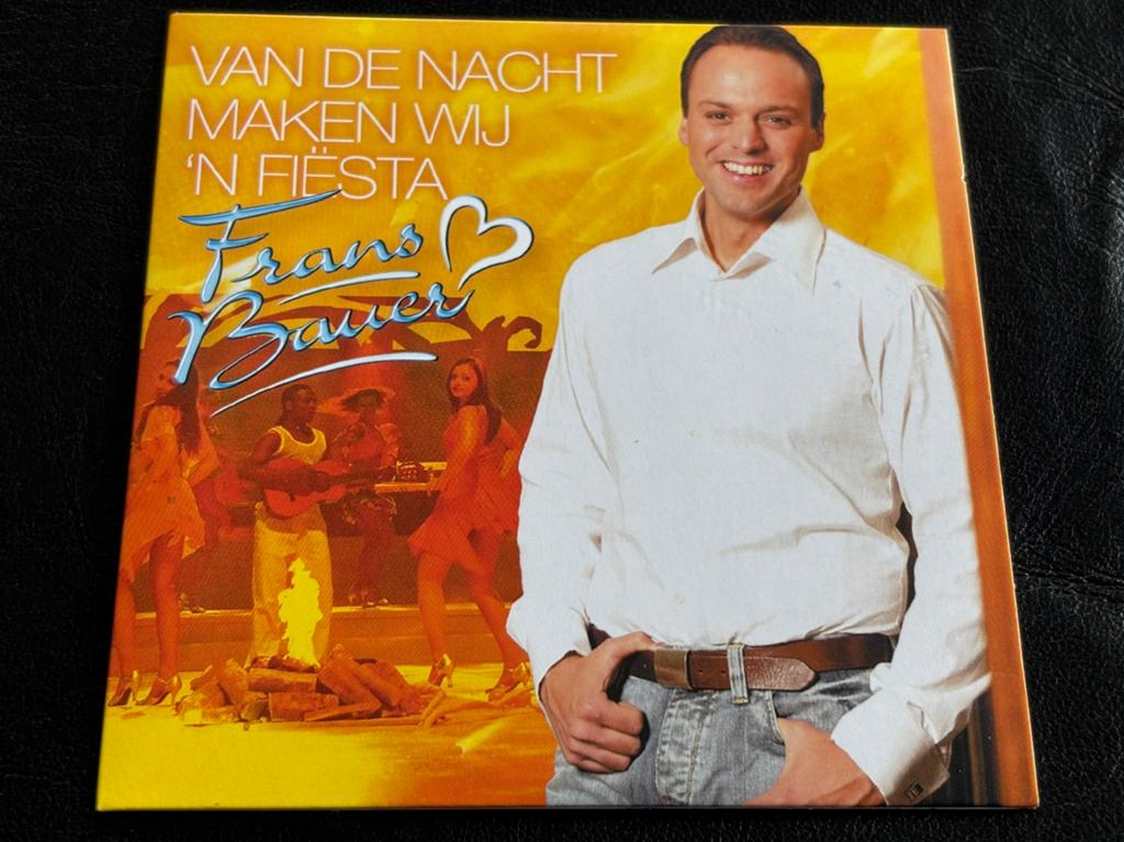 Frans Bauer - Van De Nacht Maken Wij 'n Fiësta (CD Single), Ophalen of Verzenden, Zo goed als nieuw, Levenslied of Smartlap