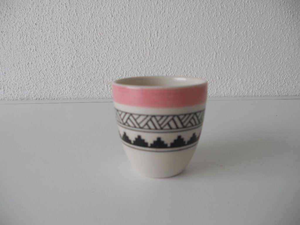 TUI espressokopjes, Ophalen of Verzenden, Aardewerk, Overige stijlen, Bord(en)