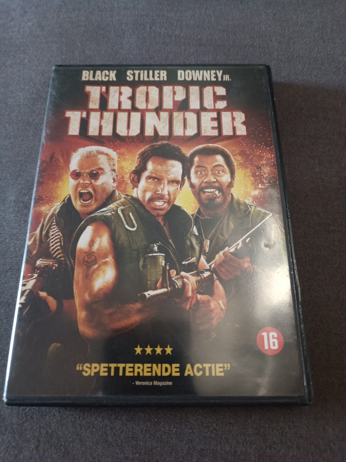 Tropic thunder - dvd, Alle leeftijden, Ophalen of Verzenden, Zo goed als nieuw