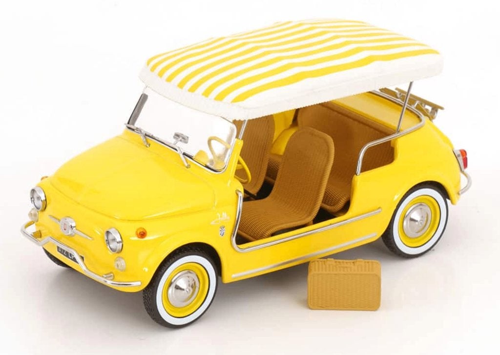 Fiat 500 Jolly 1965 Geel schaal 1/18 NOREV REF. 187790, Verzenden, Nieuw, Auto, Norev