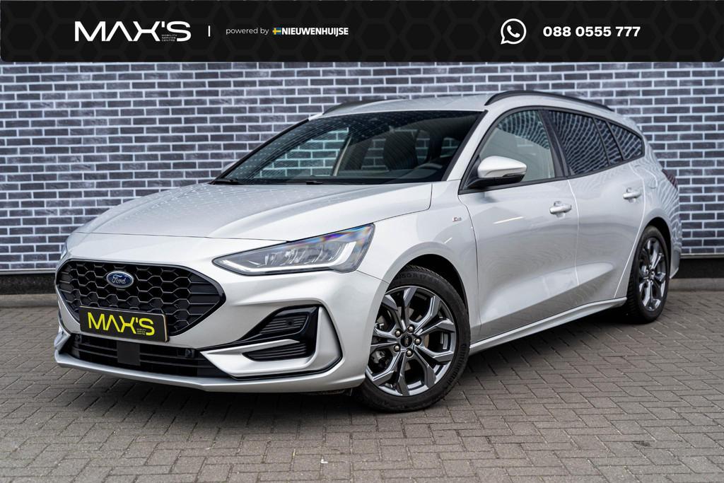 Ford Focus Wagon 1.0 EcoBoost Hybrid 125 ST Line | Apple Car, Auto's, Ford, Gebruikt, Origineel Nederlands, Handgeschakeld, 19 km/l