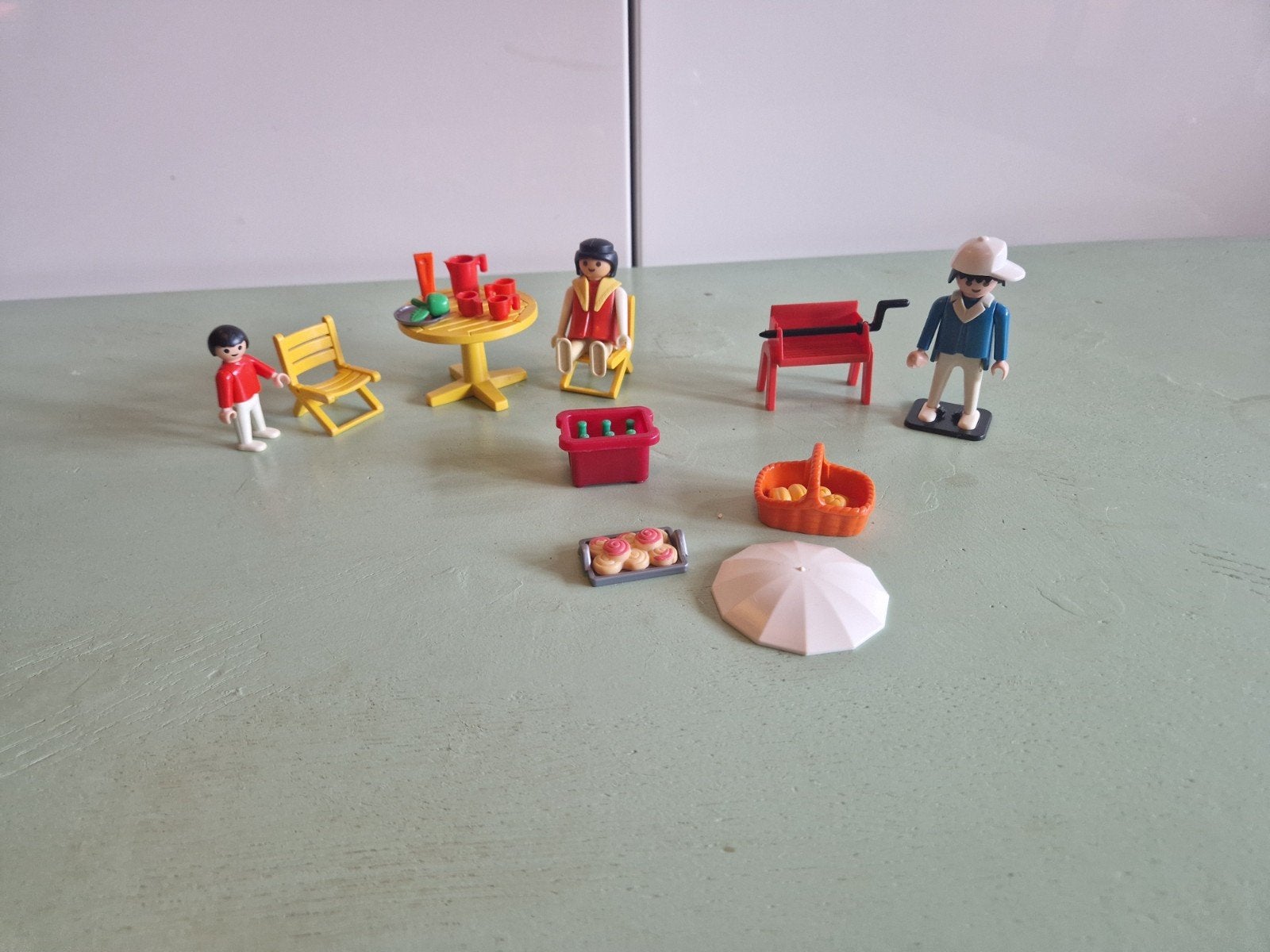 Playmobil Familie BBQ Vintage Set, Kinderen en Baby's, Gebruikt, Complete set, Ophalen of Verzenden, Figuren