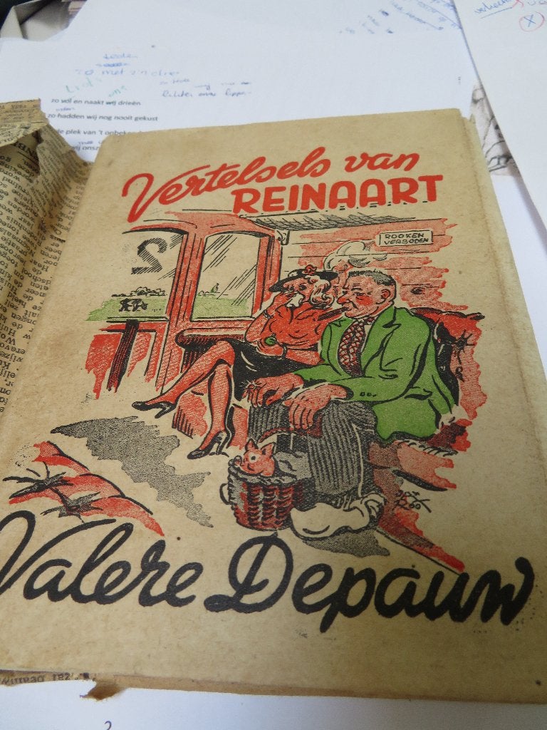 Valère de Pauw Kronieken van Reinaart 1944 zeldzaam (gn vos), Verzenden
