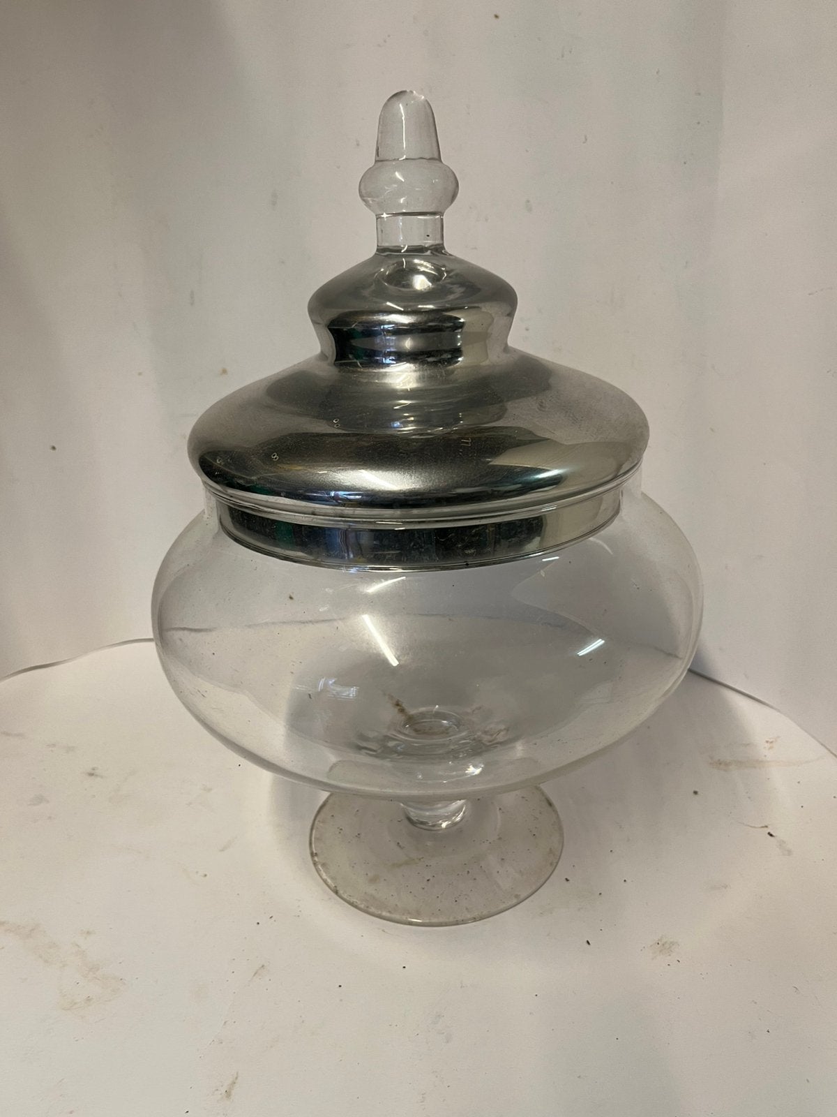 Glazen bowl groot model, Ophalen, Zo goed als nieuw
