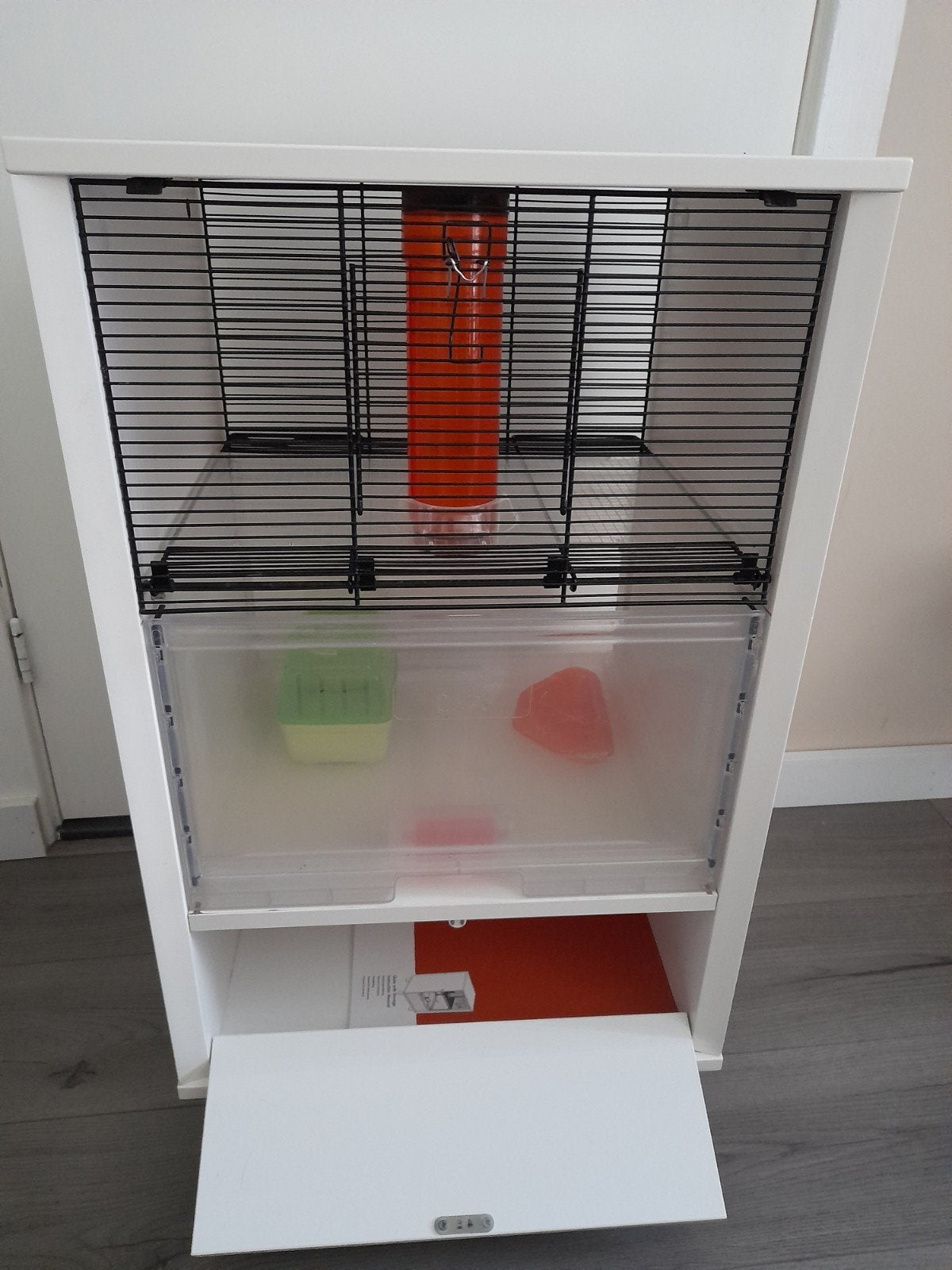 gerbil/hamsterkooi, Dieren en Toebehoren, Kooi, Minder dan 75 cm, Zo goed als nieuw, Ophalen