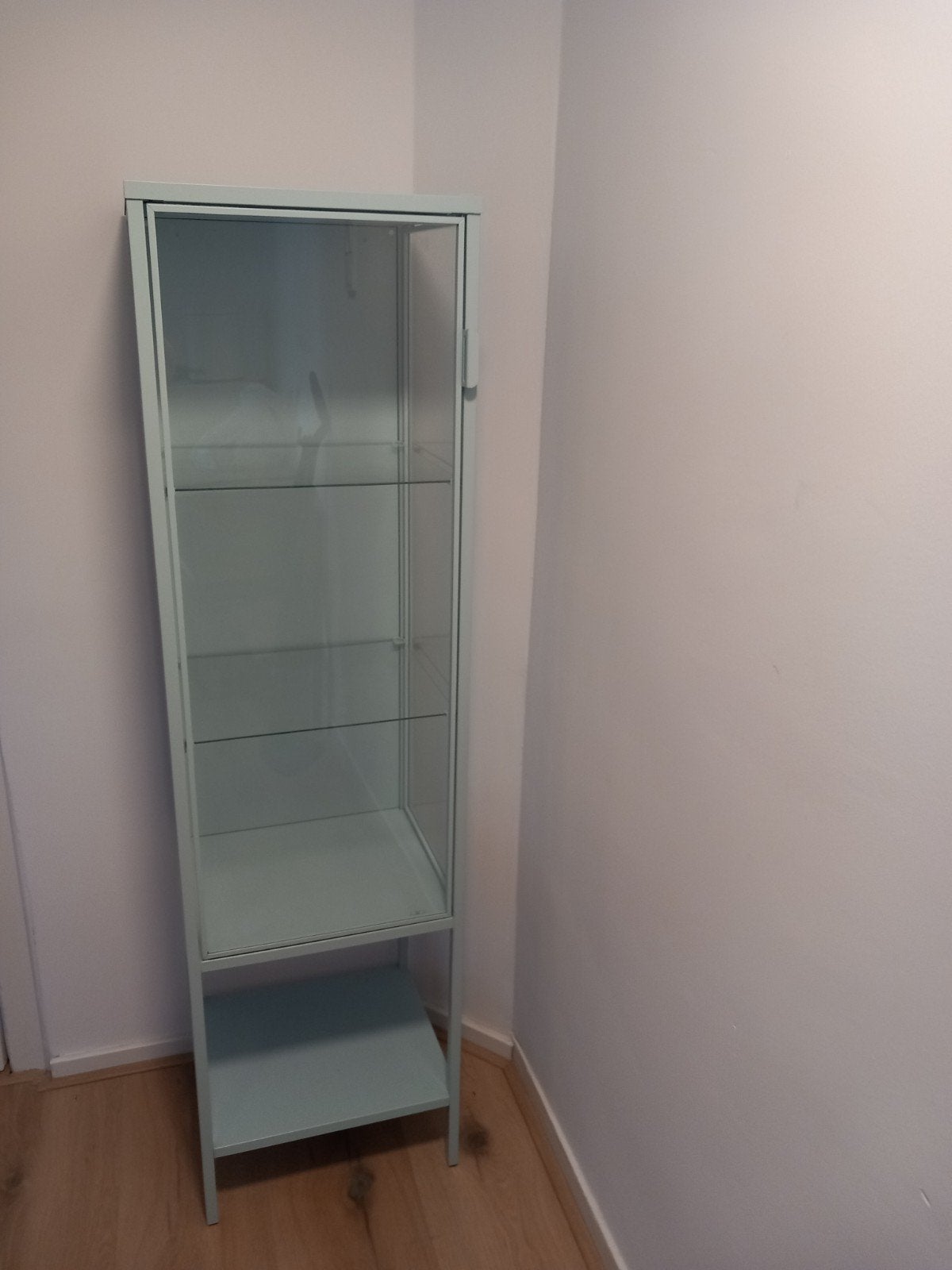 IKEA Vitrinekast - 42x37,5x155 cm, Ophalen, Minder dan 50 cm, Glas, 150 tot 200 cm