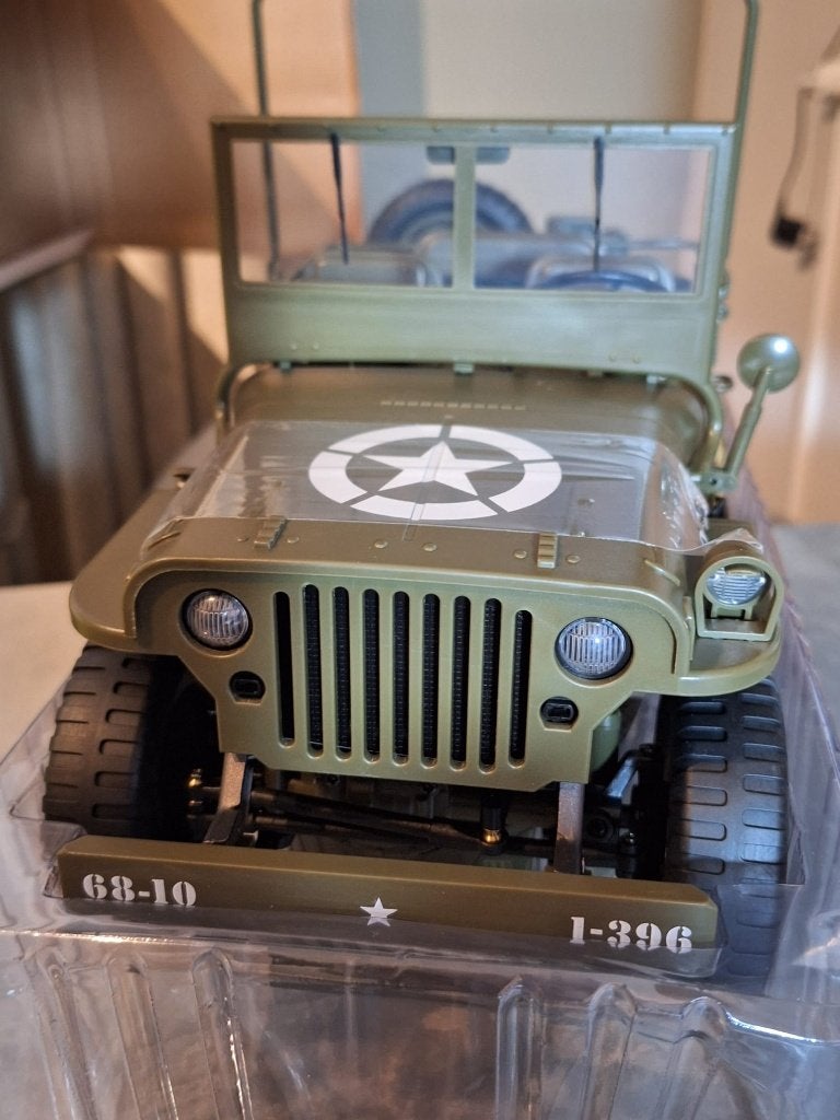 RC Jeep Willy 1:10 - Hagelnieuw in doos., Elektro, Auto offroad, Nieuw, Ophalen of Verzenden