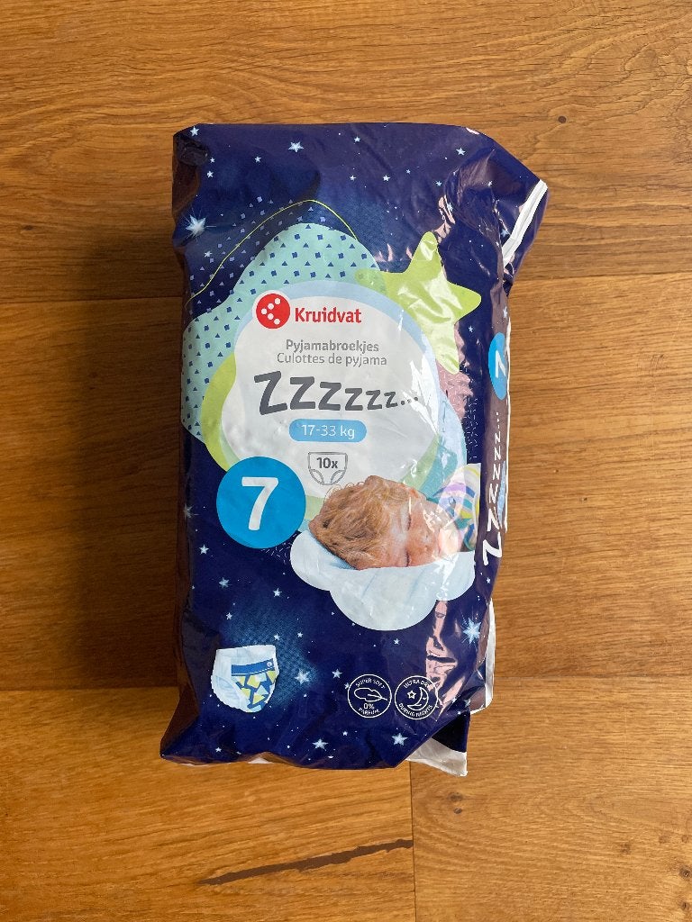 Luiers / pyjamabroekjes Kruidvat - maat 7, Ophalen of Verzenden, Nieuw, Overige typen