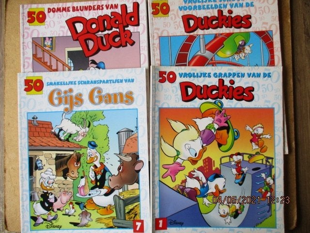 adv1913 donald duck 50 reeks, Boeken, Stripboeken, Eén stripboek, Ophalen, Gelezen