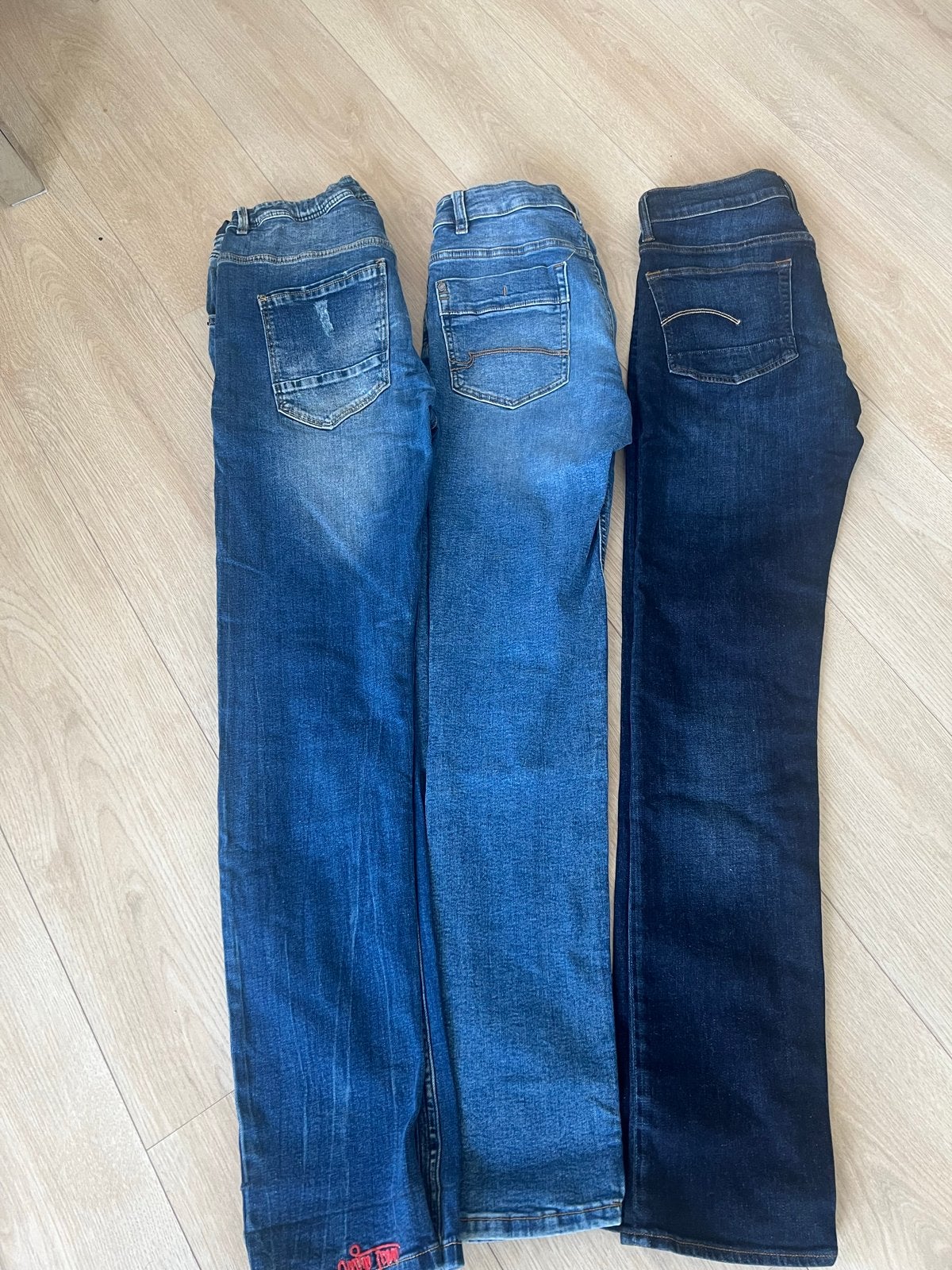 Drie spijkerbroeken, diverse maten en kleuren, Ophalen of Verzenden, Jongen, Broek