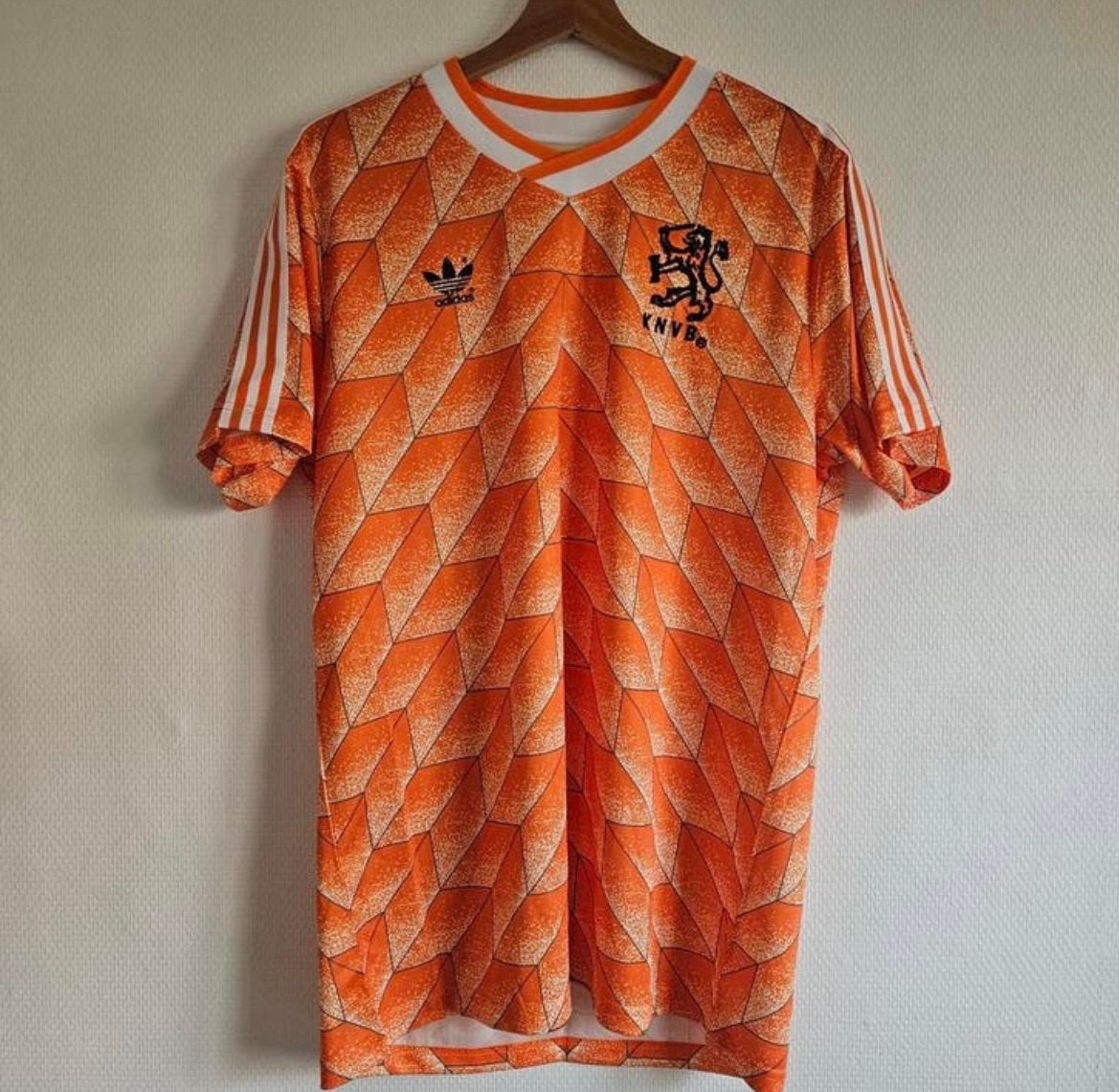 Nederland EK 1988 retro shirt, Maat XL, Ophalen of Verzenden, Zo goed als nieuw, Shirt