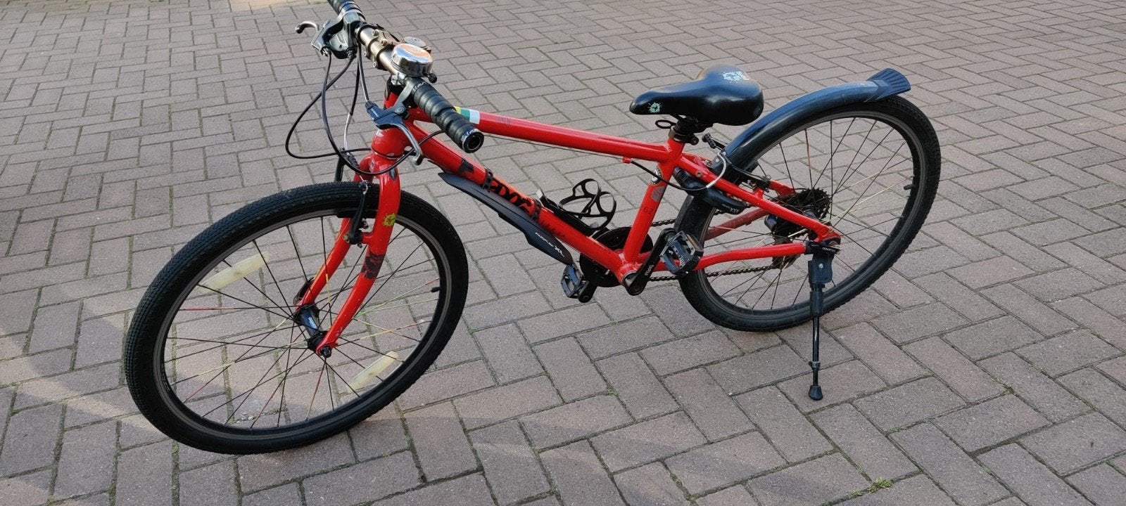 Frog Bike 62 | 24 inch | rood, Fietsen en Brommers, Ophalen, Frog Bikes, Velgrem, Versnellingen