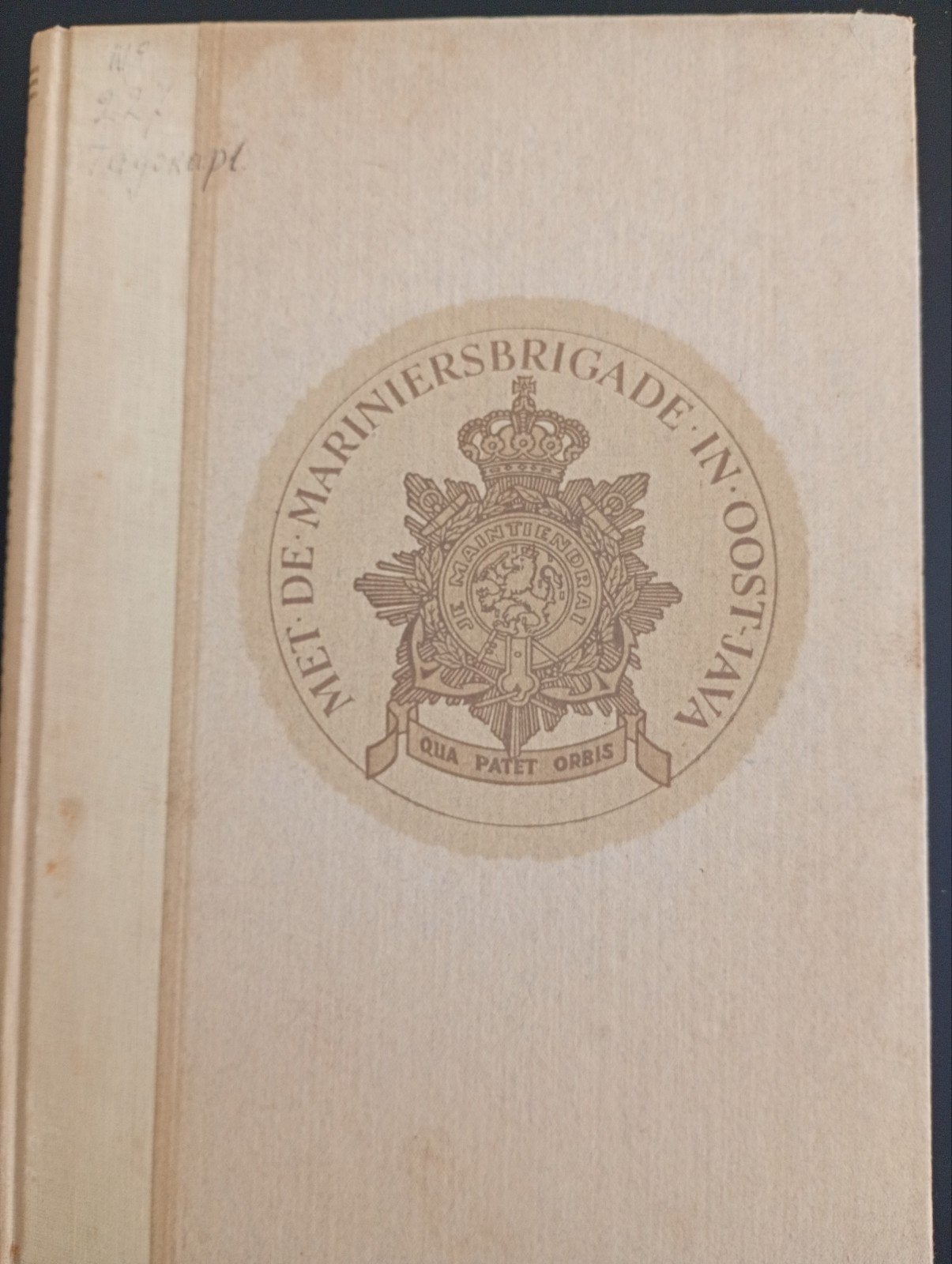 Met de Mariniersbrigade in Oost-Java - H.A. Wilmar, H.A. Wilmar, Marine, 1945 tot heden, Ophalen