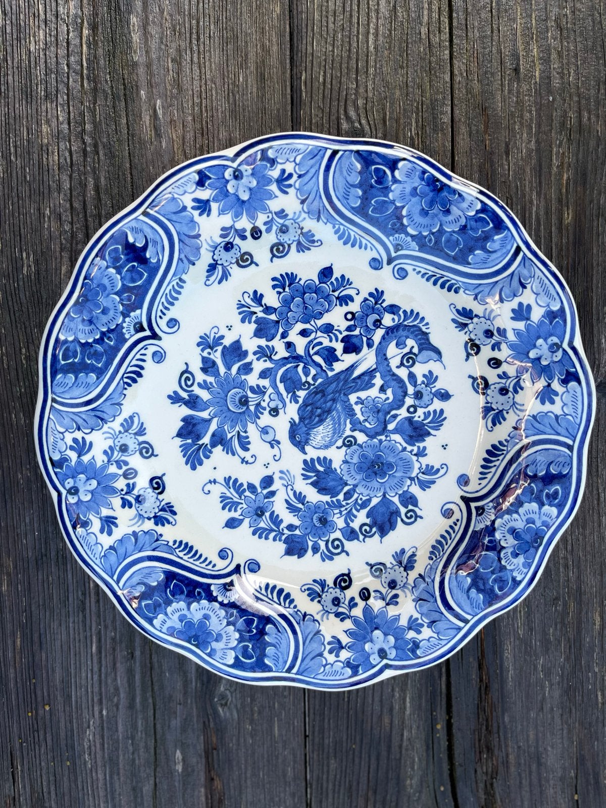 Delfts Blauw Wandbord, Antiek en Kunst, Ophalen of Verzenden
