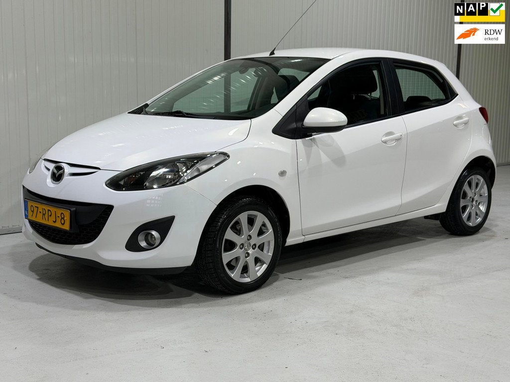 Mazda 2 1.3 GT-L ZEER NETTE STAAT - NWE APK - CLIMA - LM VEL, Voorwielaandrijving, Euro 5, Gebruikt, 31 €/maand